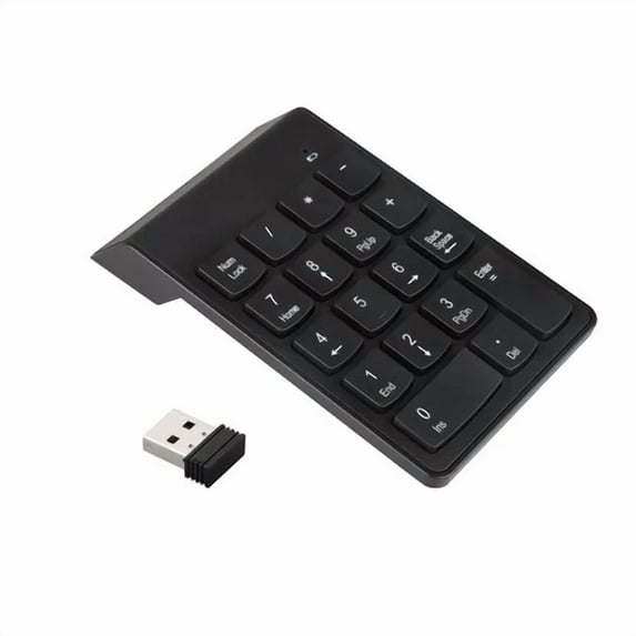 RHEA- Wireless Usb Number Keyboard For Laptop/Pc Gaming 2.4Ghz 33Ft Working Range