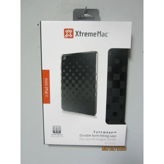RHEA- Xtrememac Ipad Mini Black Tuffwrap Case