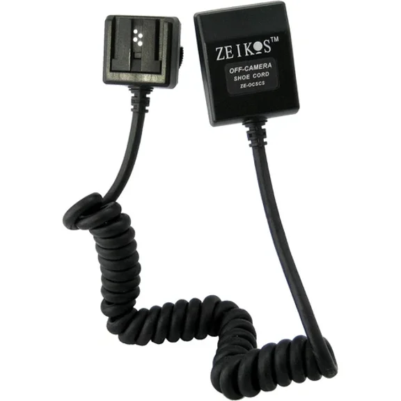 RHEA- Zeikos Ze-Ocscs Off Camera Flash Cord For Sony Cameras (Black)