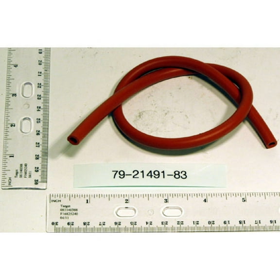 (Price/Each)Rheem Furnace Parts 79-21491-83 3/16" X 18" Silicone Rubber Tubing For Pressure Switches 400F