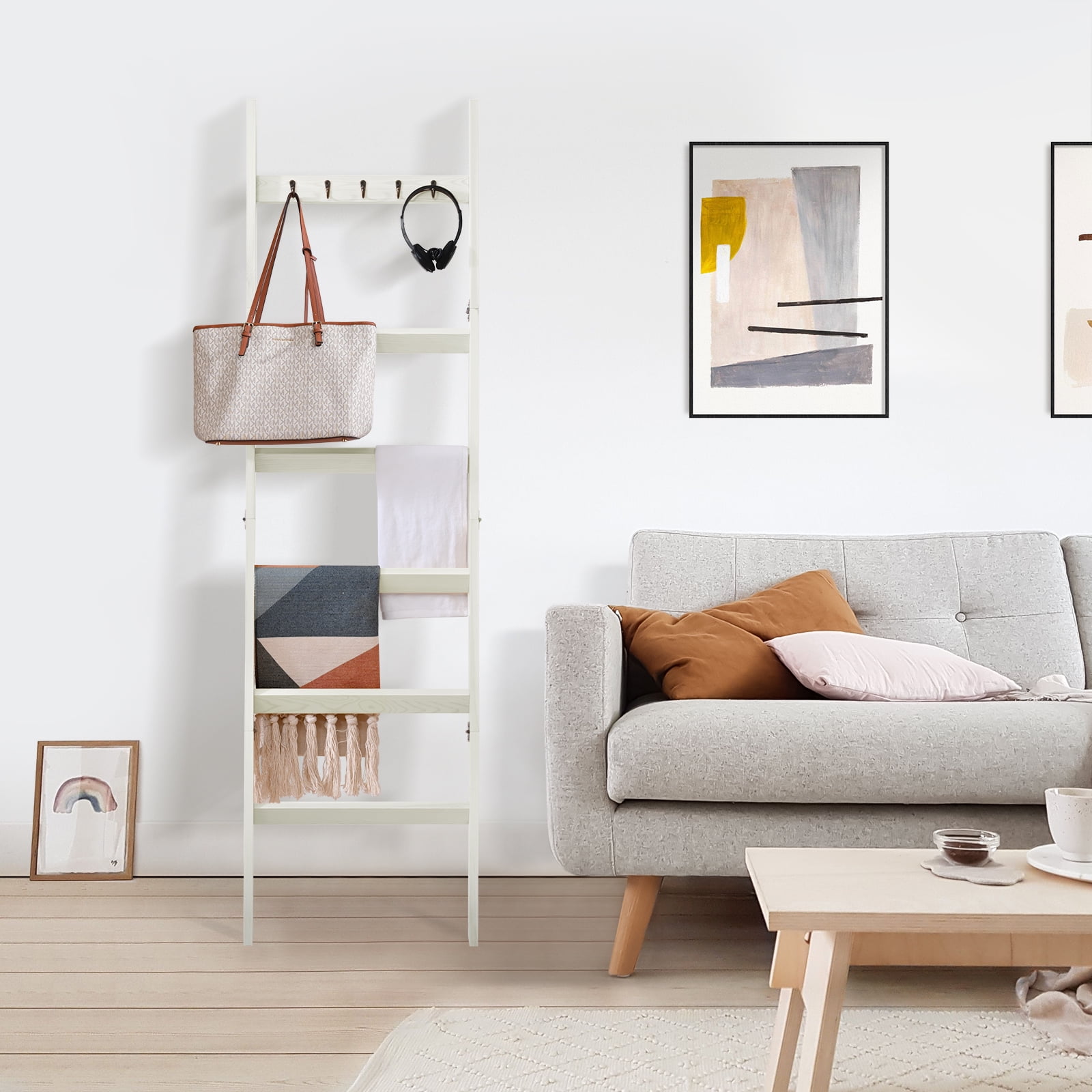 Blanket rack for living room new arrivals