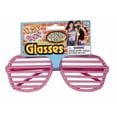 thumbnail image 1 of RHINESTONE SLAT GLASSES-PINK, 1 of 1
