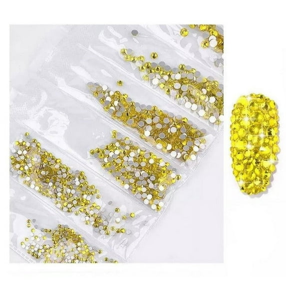 RHINESTONES - LEMON YELLOW