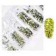 thumbnail image 1 of RHINESTONES - OLIVE GREEN, 1 of 1