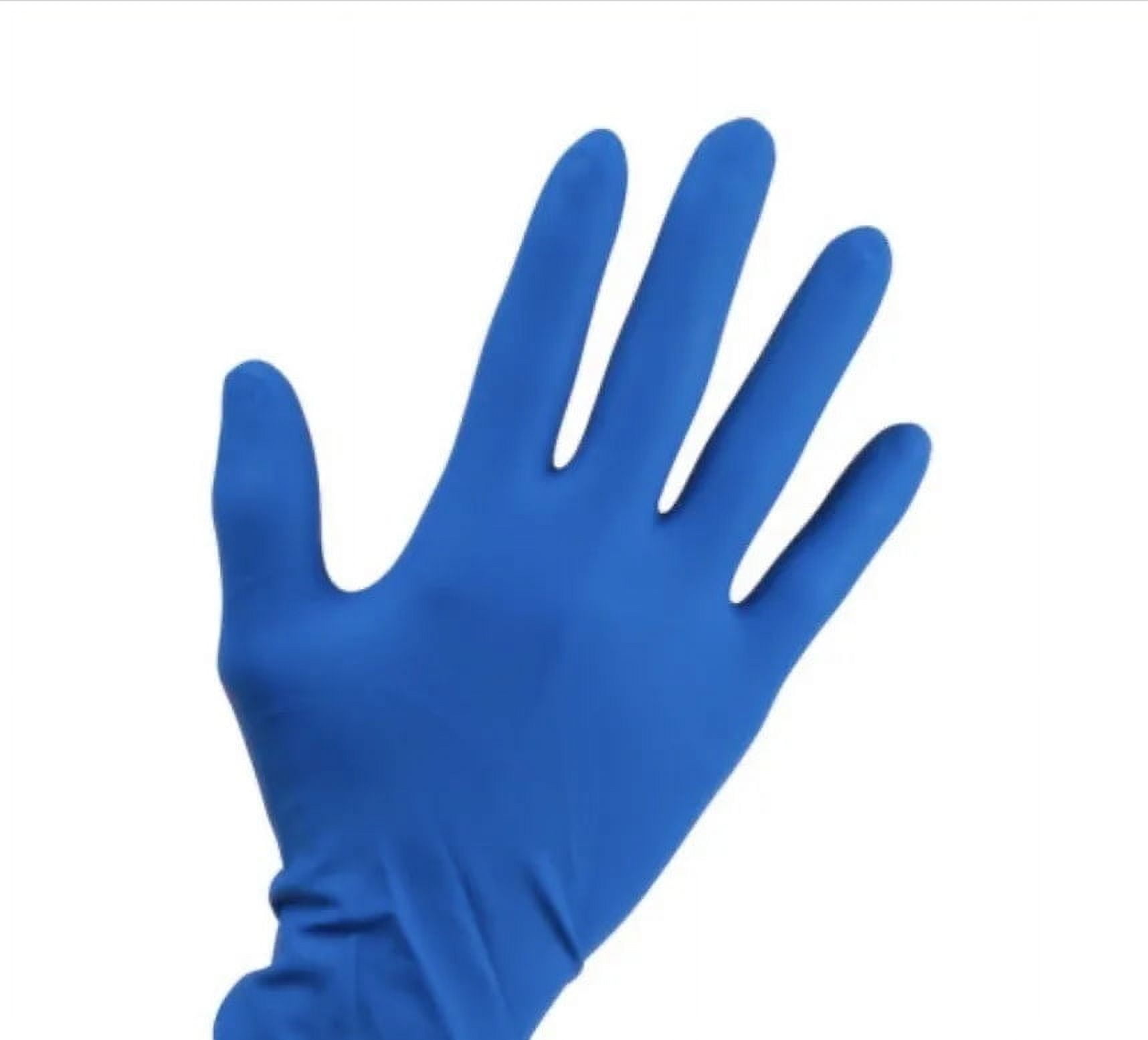 RHINO 14mil Latex Powder Free Exam Gloves Natural Rubber Latex