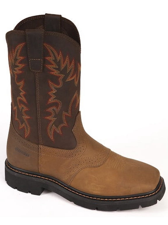 Premium Western Work Square Toe