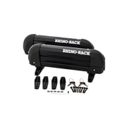 Rhino-Rack Nautic 572 Ski Carrier   Secure Roof Rack Mount for 2 Skis / Fishing Holder