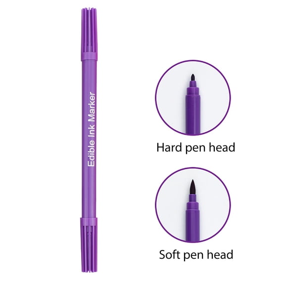 RHKT Edible Marker Pens Food Coloring Pens,Double Sided Food With ,For Decorating Cakes,Cookies, Christmas Easter Eggs 2ml