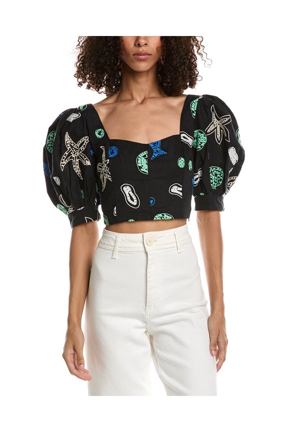 womens Ara Short Sleeve Top, 0