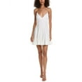 thumbnail image 1 of RHODE womens  Maria Linen-Blend Mini Dress, 0, 1 of 3