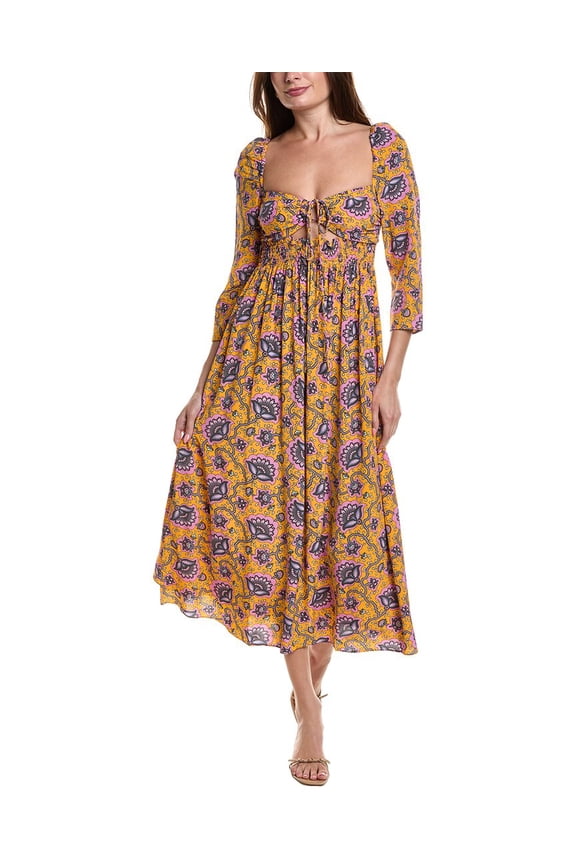 womens  Phoenix Midi Dress, 6