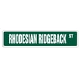 thumbnail image 1 of RHODESIAN RIDGEBACK Street Sign dog lover owner pet lover | Indoor/Outdoor |  30" Wide, 1 of 5