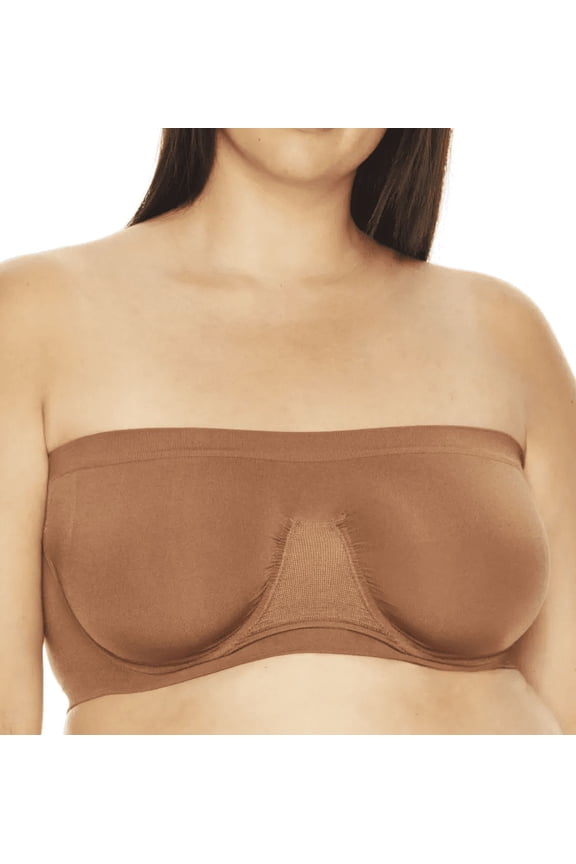 Clay Ahh Angel Underwire Bandeau Bra, US Large, NWOT