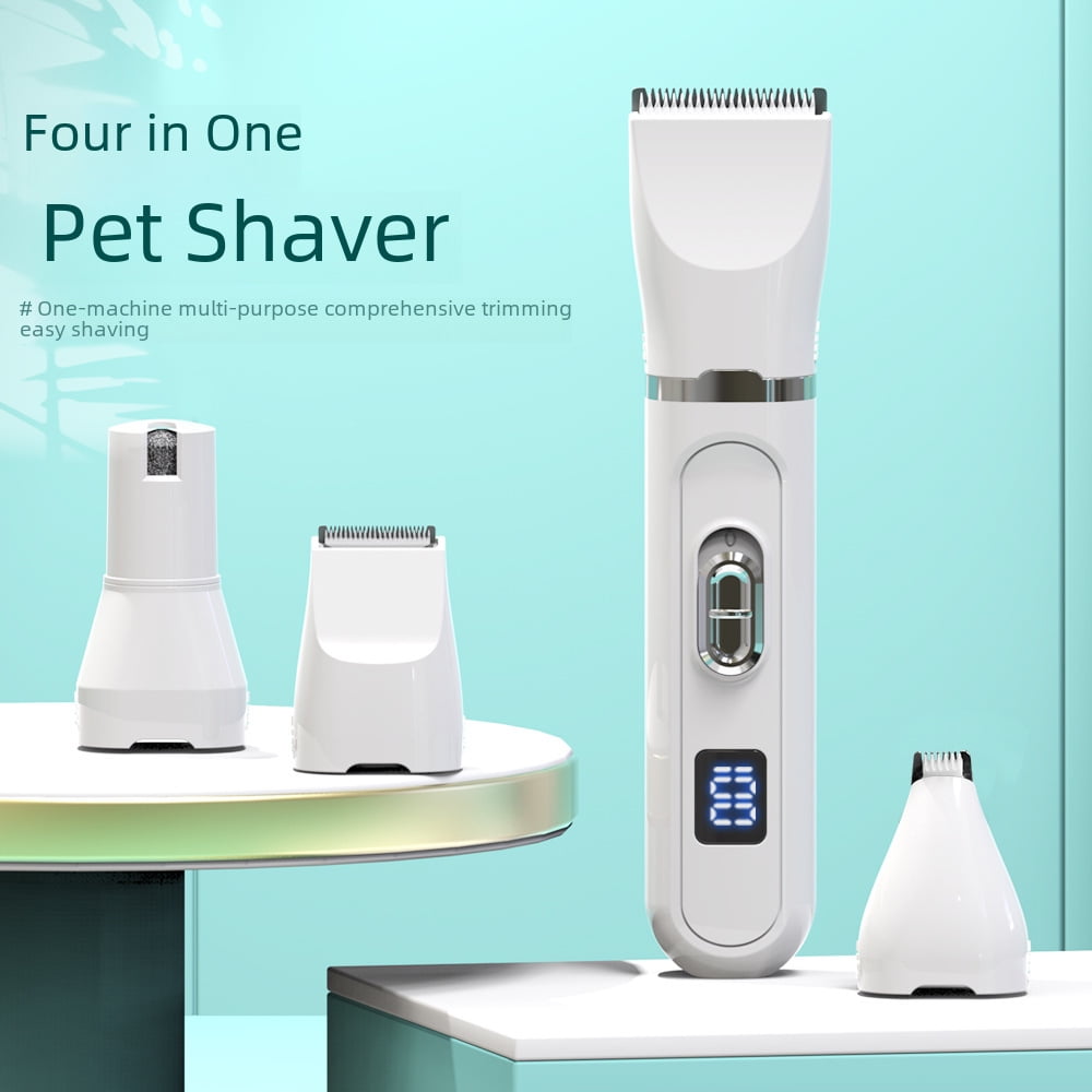 RHOO pet Shaver dog four-in-one electric push hair device pet cut ...