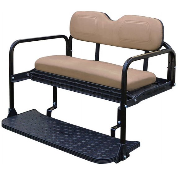 RHOX 400 series Aluminum Golf Cart Rear Seat Kit - Club Car DS