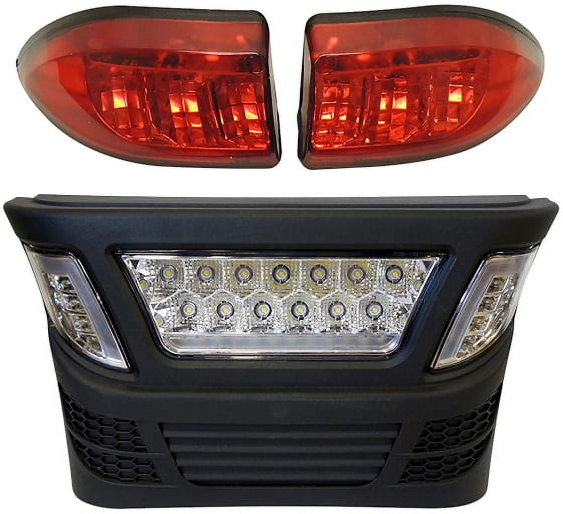 RHOX Golf Cart Club Car Precedent LED Light Bar Bumper Kit w/ LED