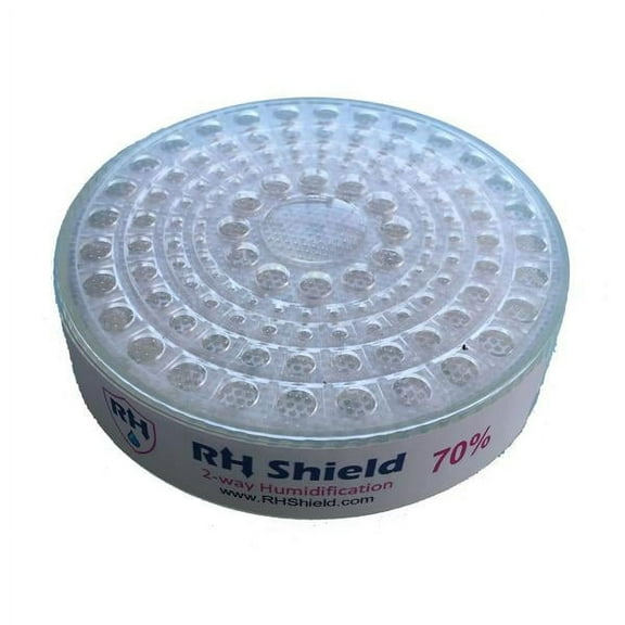 RHShield Cigar Humidity Beads 70% RH Round Humidifier for 150 Cigars