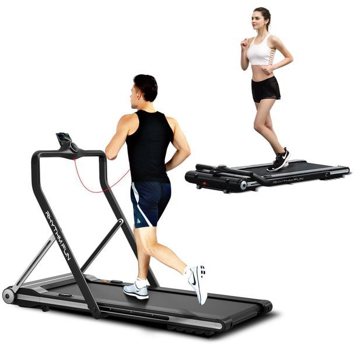 Rhythm fun treadmill folding running sale