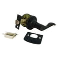thumbnail image 1 of RI-KEY SECURITY Passage Bedroom Closet Door Lock Lever Handle Wave Style Oil-Rubbed Bronze LH, 1 of 9