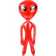 thumbnail image 1 of RI Novelty Outerspace Extra-terrestrial Galaxy Red Alien Inflatable 36", 1 of 2