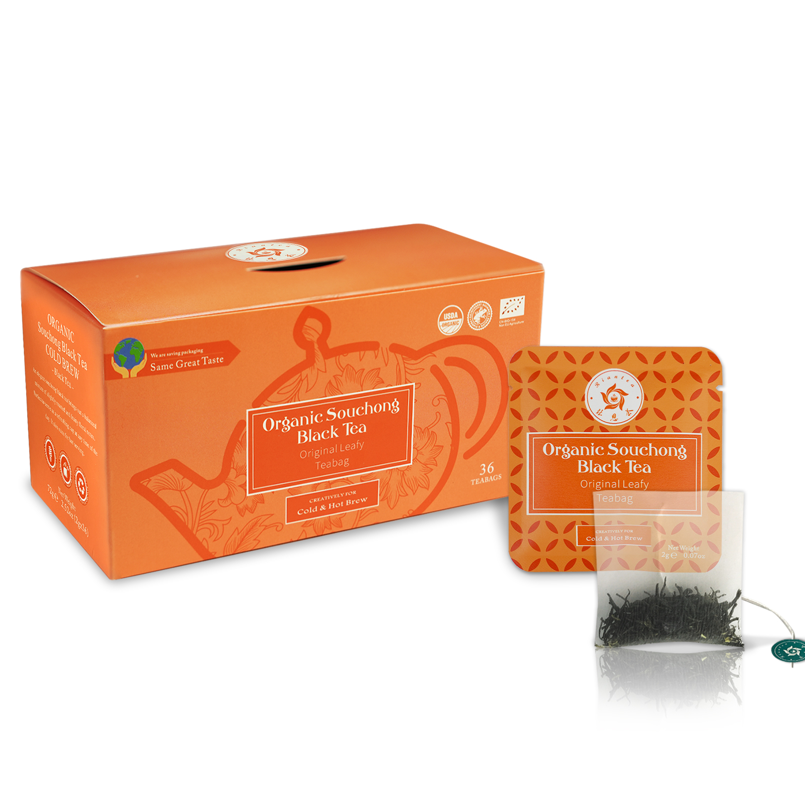 Pure Leaf, Classic Black Tea Iced Tea, Tea Bags, 16 ct