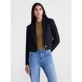 thumbnail image 1 of Scoop Women's and Women's Plus Ribbed Back Blazer, Sizes XS-4X, 1 of 6