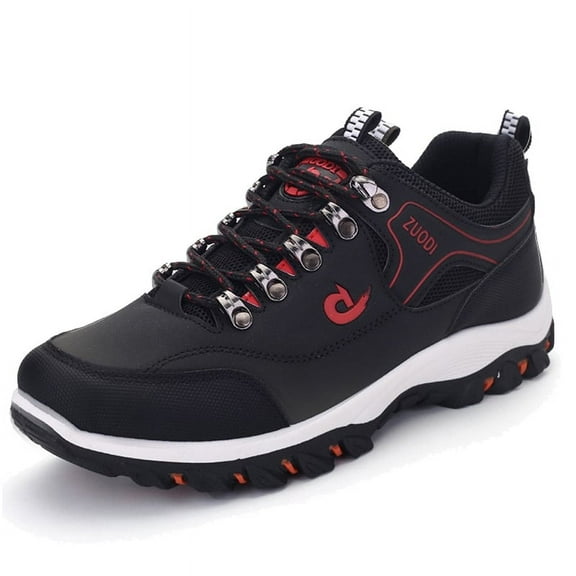 RIBONGZ Men Hiking Shoes Waterproof Non-slip Sport Shoes Casual Running Camping Shoes Outdoor Sneakers for Men Size