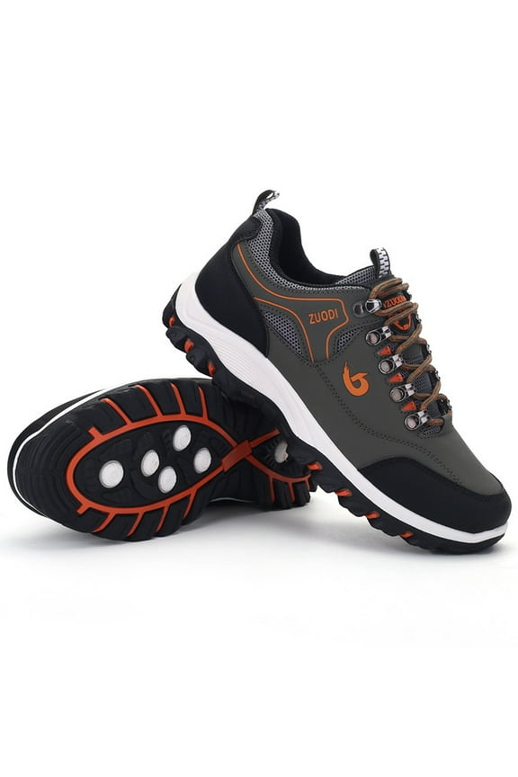 Men Hiking Shoes Waterproof Non-slip Sport Shoes Casual Running Camping Shoes Outdoor Sneakers for Men Size