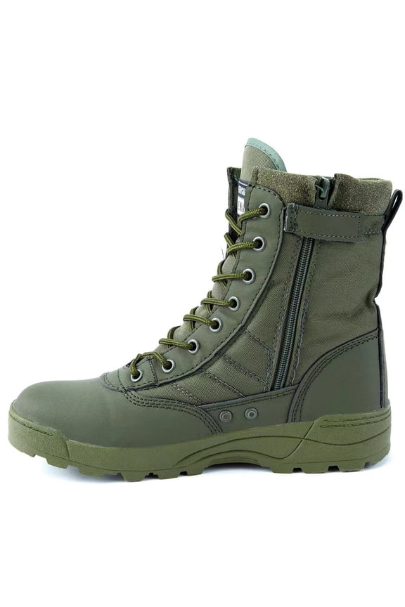 Men's Military Work Boots Hiking Motorcycle Tactical Boots