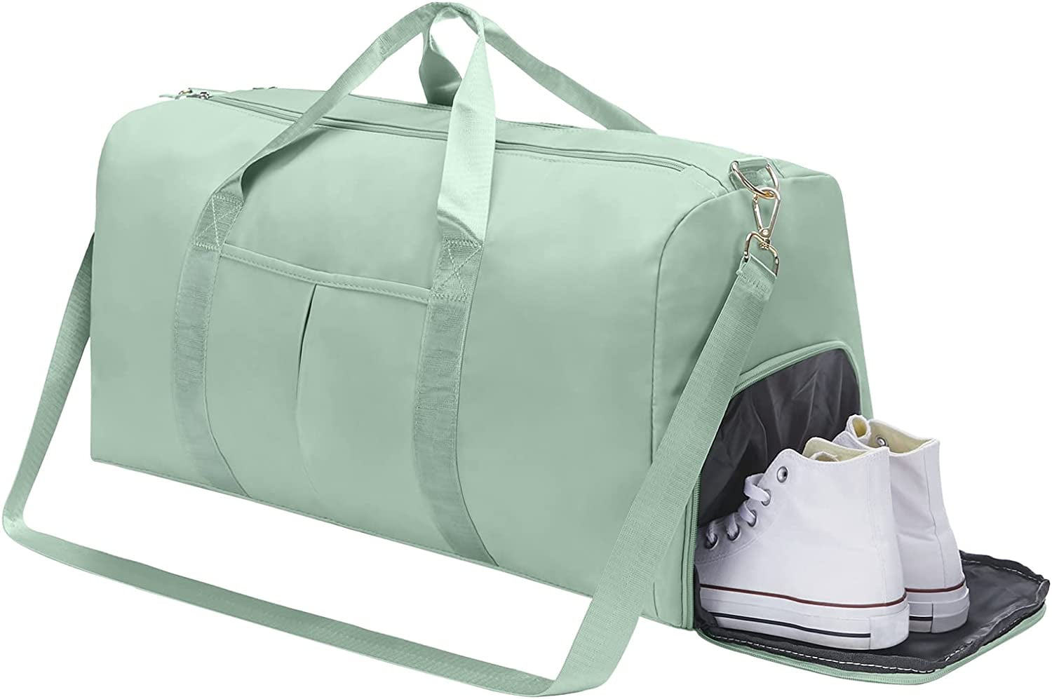 TOMITANY Large Size Nylon Sports Gym Bag, Waterproof Travel Duffel with ...