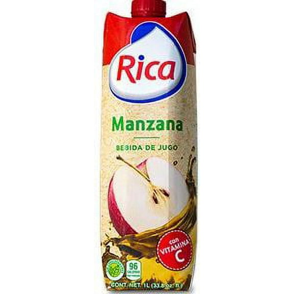 RICA Apple Juice With Vitamin C (Pack of 2)