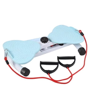 RICAN Exercise Twist Boards, Waist Twister Machine Exercise for Foot Massage and Weight Loss, Balance Trainer for Man & Woman, With LED, Blue