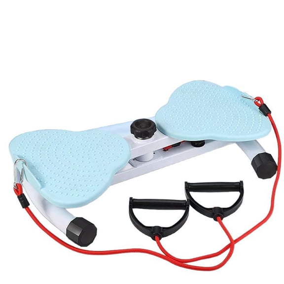 RICAN Exercise Twist Boards, Waist Twister Machine Exercise for Foot Massage and Weight Loss, Balance Trainer for Man & Woman, With LED, Blue