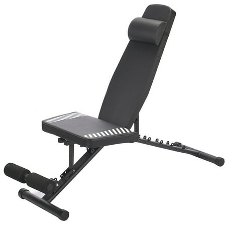 RICAN Weight Bench Press, Utility Adjustable Weight Bench, Multi-Purpose Foldable Incline Bench for Full Body, Home Gym Fitness Strength Training, Maximum Weight 700 Lbs