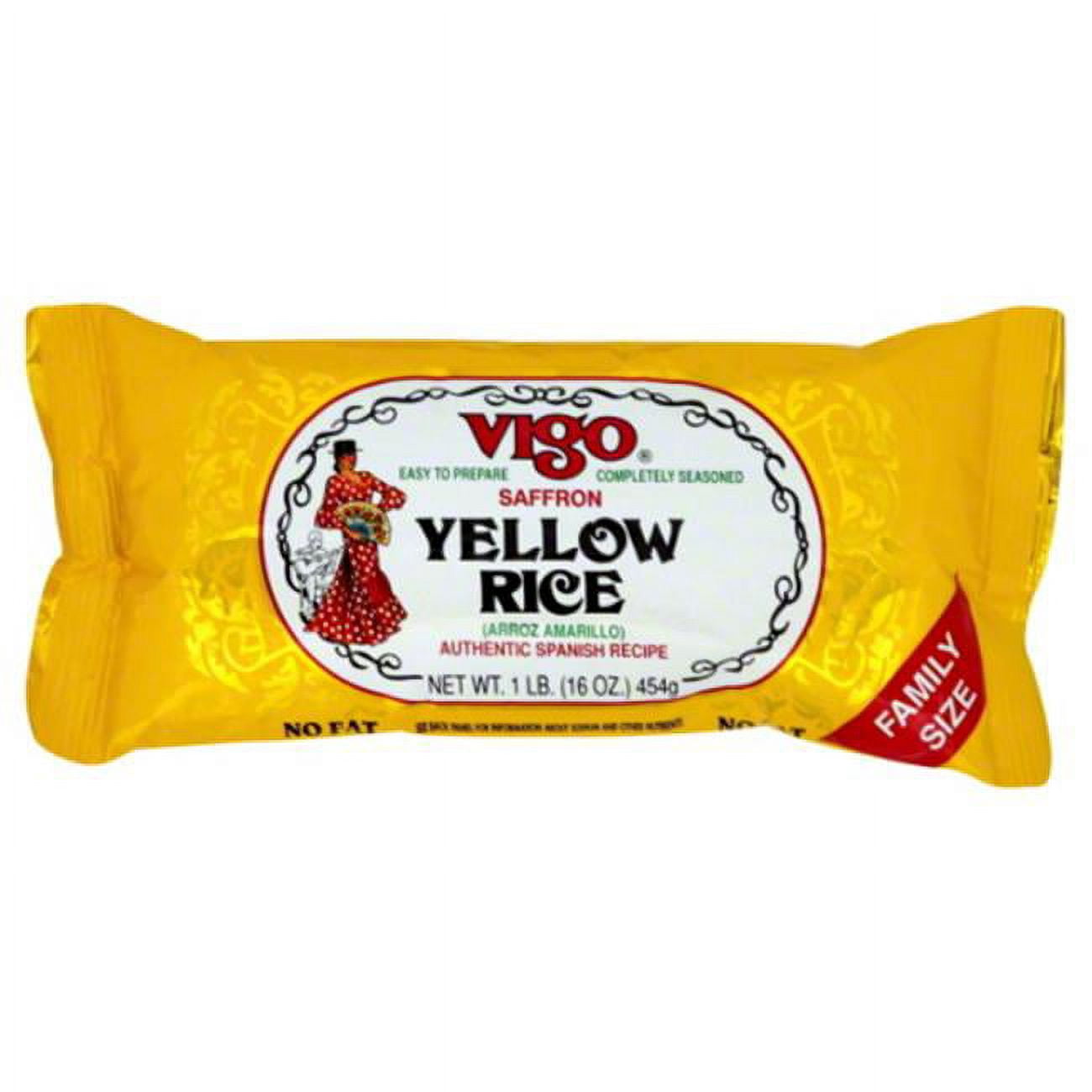RICE YELLOW-16 OZ -Pack of 12 - Walmart.com