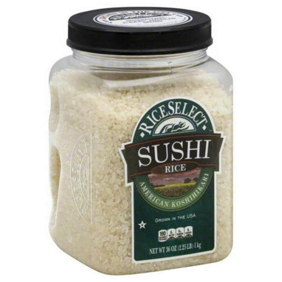 RICESELECT RICE SUSHI STICKY JAR-32 OZ -Pack of 4