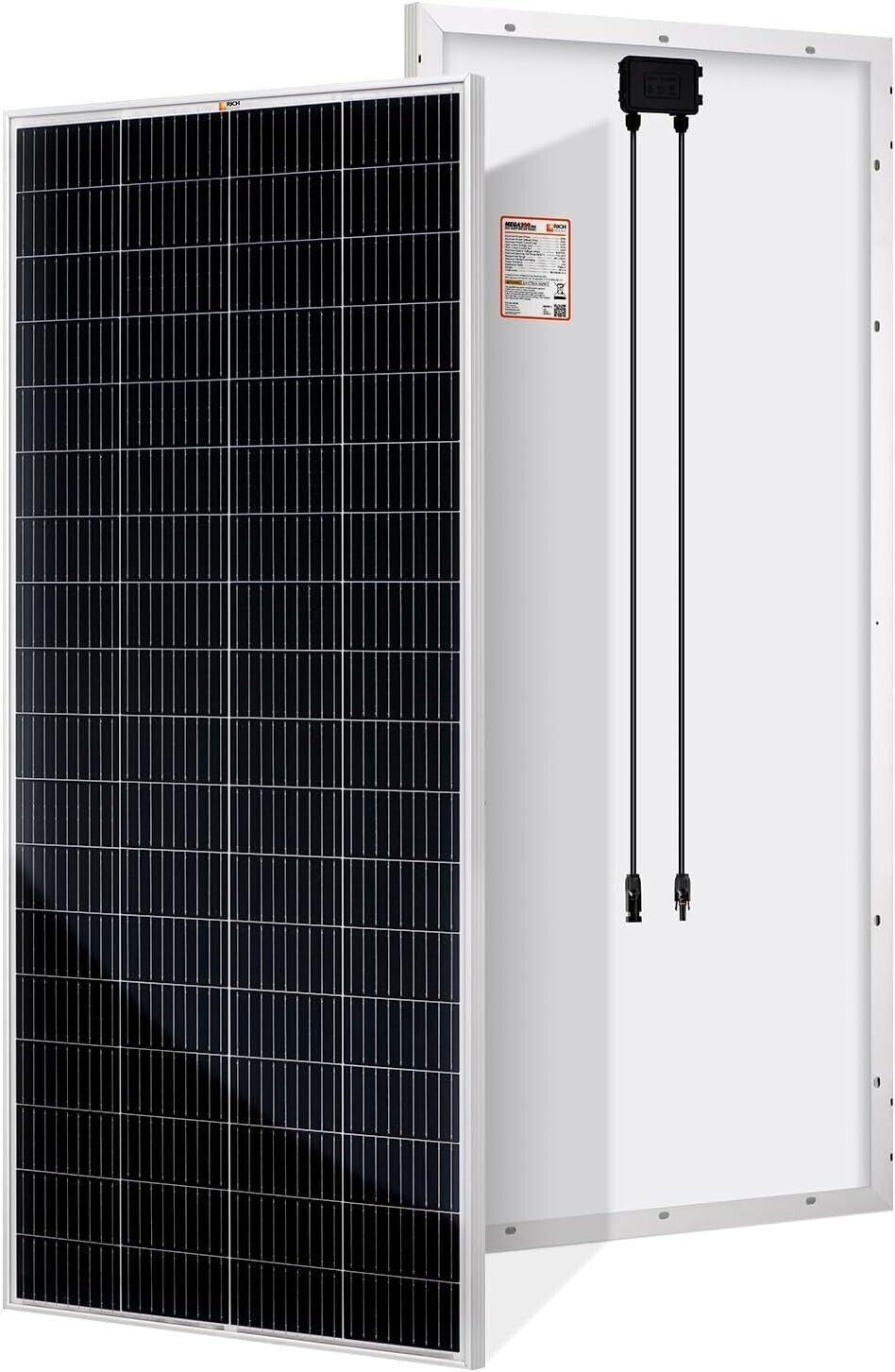 RICH SOLAR 200 Watt 24 Volt Moncrystalline Solar Panel