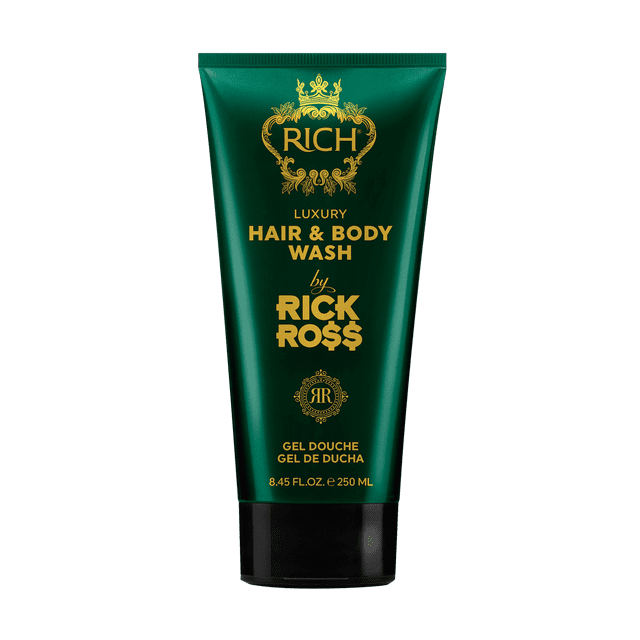 RICH by RICK ROSS LUXURY HAIR & BODY WASH, 8 FL OZ