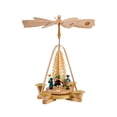 thumbnail image 1 of Alexander Taron 11" Richard Glaesser German Life Pyramid Candle Holder, 1 of 2
