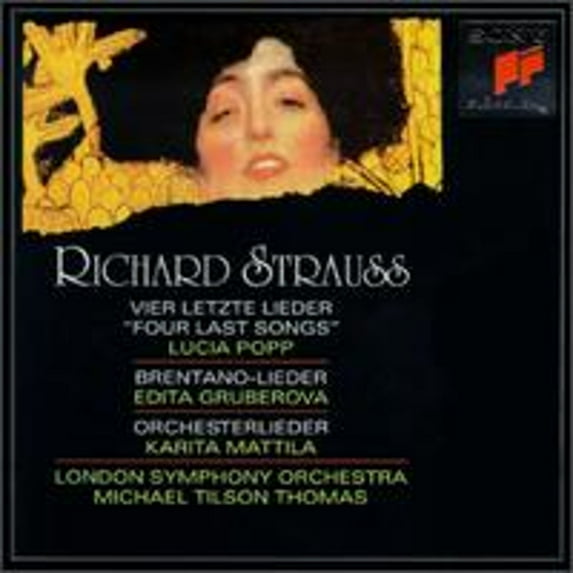 Richard Strauss: Four Last Songs; Brentano-Lieder; Orchesterlieder (CD) by Edita Gruberová (soprano), Karita Mattila (soprano), Lucia Popp (soprano), London Symphony Orchestra;...
