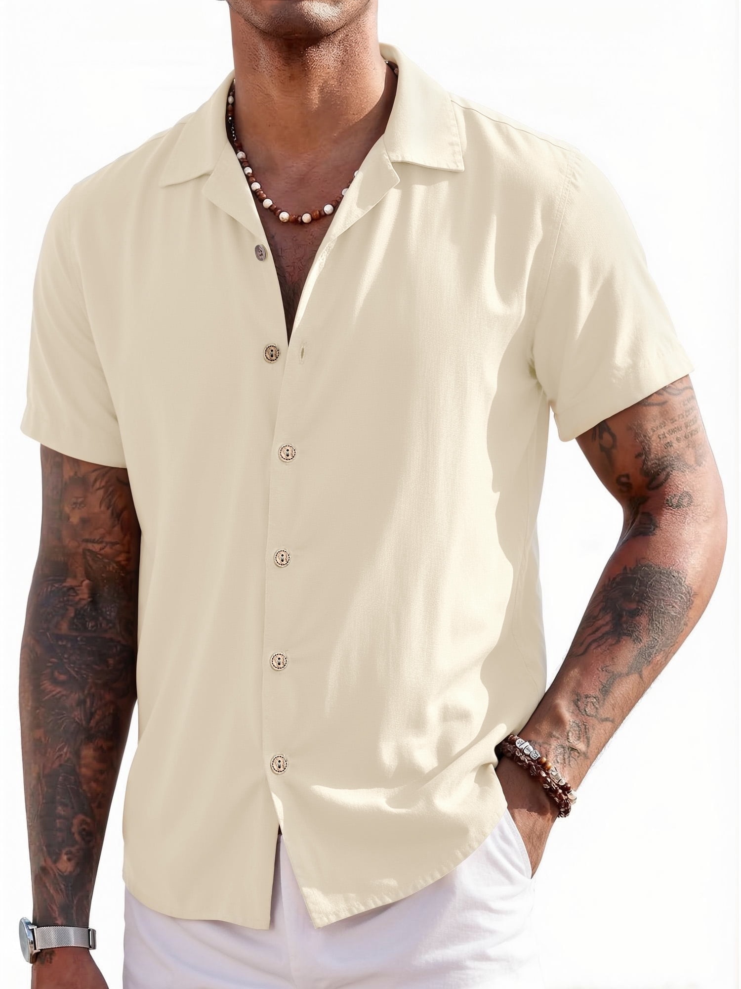 lands end mens white dress shirts White Dress Shirts for Men
