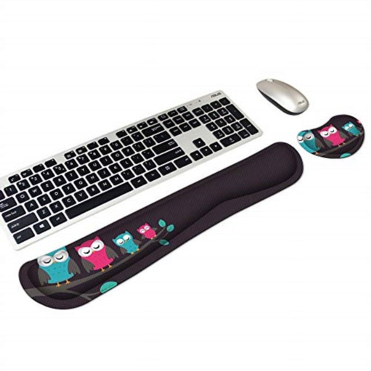 RICHEN Wrist Rests for Keyboard and Mouse Memory Foam Wrist Rest Pad