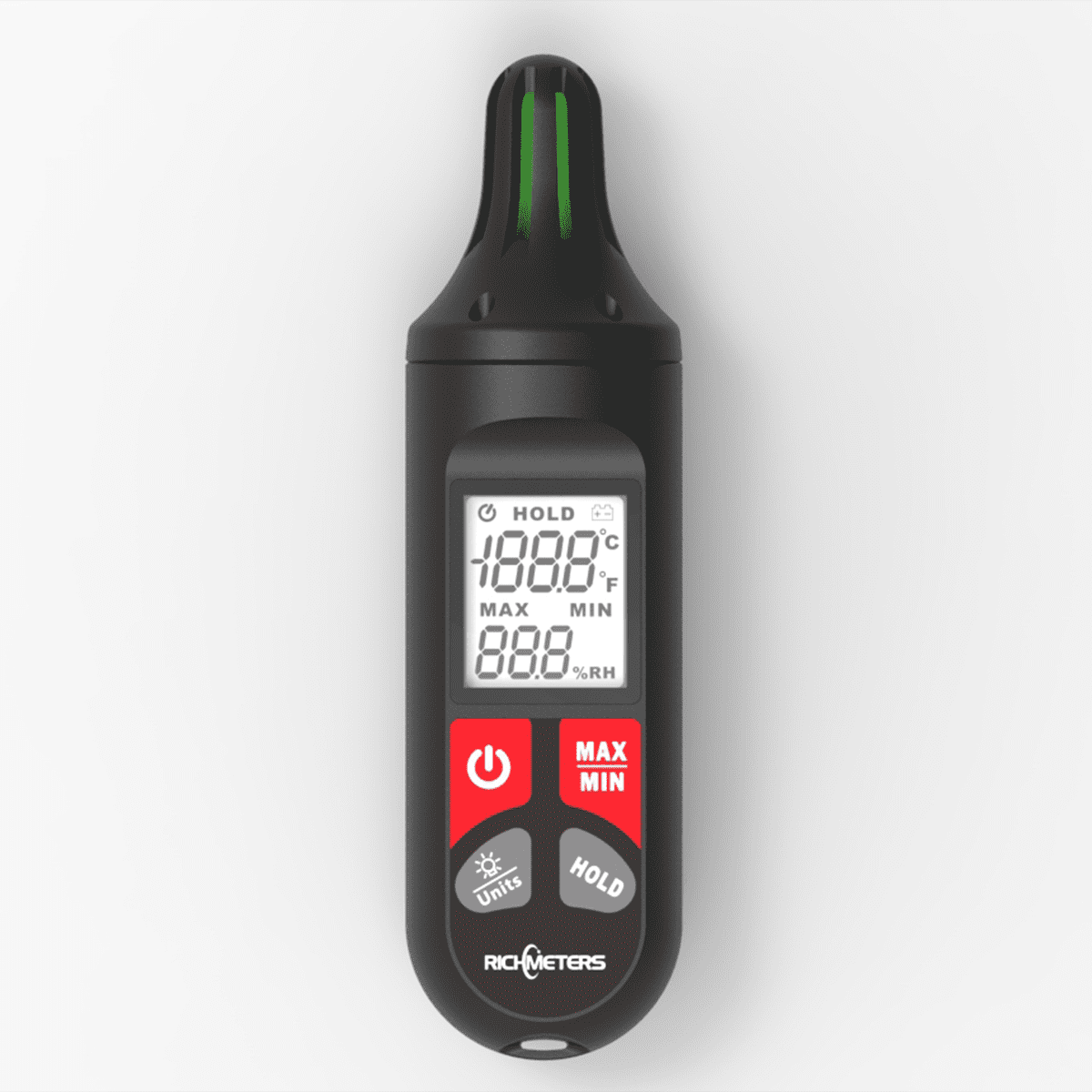 RICHMETERS RM033 Temperature Humidity Meter Accurate Measurement