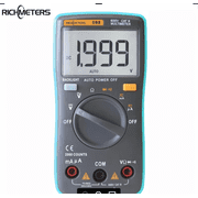 RICHMETERS RM098 Multimeter Digital 2000 Counts Auto Ranging AC/DC Ammeter Voltage Meter Voltmeter Ohm Tester
