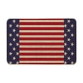 thumbnail image 1 of RICHMJ 4th-of-July Welcome-Doormat Independence-Day Outdoor-Entrance Mats Red-White-Blue American Flag Door Mat Non Slip Coir Front-Door Mat for Patriotic Home Decorations 17 .72x 23.26 Inch（B), 1 of 6