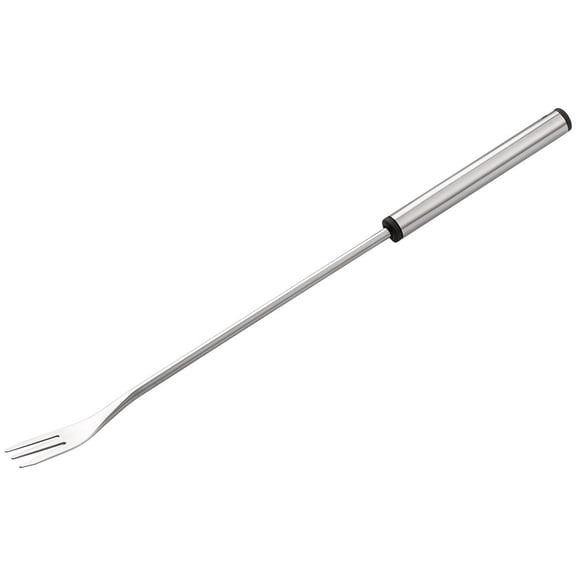 RICHMJ 6 PCS Extendable Fork,9.45nch Expandable fork prank,Expandable Telescopic BBQ Fork, Stainless Steel, Extendable Handle,Long Dinner Fruit Dessert Cutlery