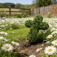 thumbnail image 1 of RICHMJ Artificial Greenery Cross Stake 23.62in, Faux Greenery Cross Design, Weather-Resistant Memorial Garden Stake for Outdoor, Yard, Cemetery, Church, Easter & Christian Home Decor, 1 of 9