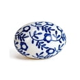 thumbnail image 1 of RICHMJ Handcrafted Blue and White Ceramic Egg Ornaments Easter Decorations Perfect Accents for Home or Office,Ideal Gifts for Christmas, Halloween, Easter and Housewarming（C）, 1 of 4