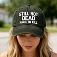 thumbnail image 1 of RICHMJ "Still Not Dead Hard To Kill" Printed Baseball Hat,Adjustable Classic Low Hat ,Unconstructed Printing ,Men Women ,Soft-top Solid Color Baseball Cap Curved Hat Spring And Summer Sun Ha(E), 1 of 6