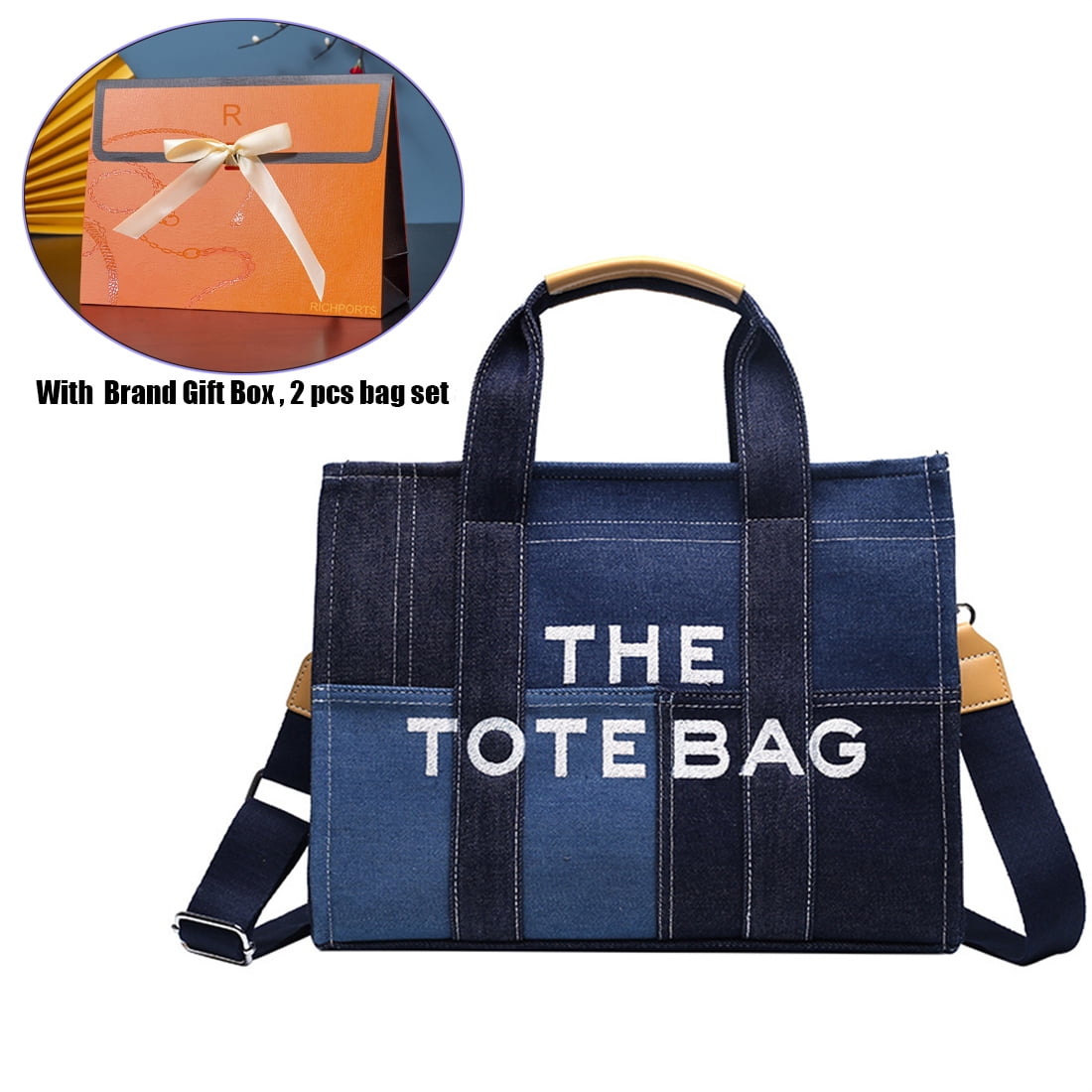 RICHPORTS Canvas Tote Bags for Women Handbag Tote Purse with Zipper Canvas Crossbody Bag for Picnic Camping Beach School Outdoor Walmart